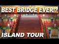 ACNH This BRIDGE is AMAZING! :O Past Live Stream Island Tour!