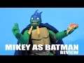 Batman Mikey Teenage Mutant Ninja Turtles DC Collectibles Figure Review