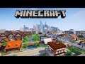 BUILDING A CITY IN MINECRAFT WITH SUBS LIVE!