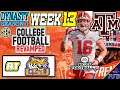 College Football Revamped | DYNASTY | Season 1 | WEEK 13 | at LSU Tigers (9/11/21)