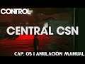 CONTROL - CAP. 05 l ANULACIÓN MANUAL