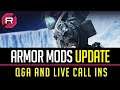 Destiny 2 Armor Mods Update [Past Broadcast]