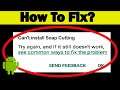 Fix Can't Install Soap Cutting App Error On Google Play Store in Android & Ios
