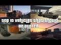 GTA Online Top 10 Vehicles That Should Be Buffed