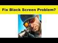 How to Fix Sniper 3D App Black Screen Error Problem in Android & Ios | 100% Solution