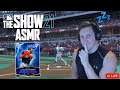 LIVE ASMR Gaming Relaxing MLB The Show '21 Kyle Schwarber Grind! (Controller Sounds)