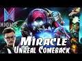 MIRACLE [Arc Warden] Unreal Comeback | Mid | Best Pro MMR - Dota 2