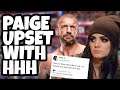 PAIGE UPSET WITH TRIPLE H!!! WWE Breaking News