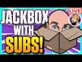🔴Playing JACKBOX with SUBS! | Jackbox Party Packs LIVE!