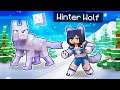 Playing Minecraft as the WINTER WOLF!