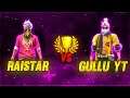 RAISTAR VS GULLU"YT 🔥1 VS 1🔥 !! REAL FIGHT ON LIVE STREAM 😍 !!