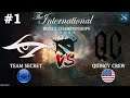 ОЧЕНЬ КРАСИВАЯ ИГРА! | Secret vs Quincy Crew #1 (BO2) The International 10