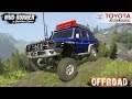 Spintires: MudRunner - TOYOTA LAND CRUISER LX V6 Off-road Driving in Alpine Mountains