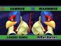 S@X 415 Losers Semis - sambob (Falco) Vs. Warmmer (Falco) Smash Melee - SSBM