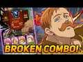 THE BEST COMBO ON PvP?!? Red Escanor Popping Off! | Seven Deadly Sins Grand Cross