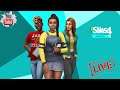 The Sims 4 LIVE🔴 - Zuzia gra #1 🧝‍♀