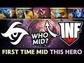 They picked RIKI MID on TI9 — SECRET vs INFAMOUS