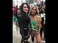 WWE Paige and Carmella cosplay NYCC 2019