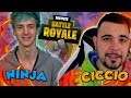 CiccioGamer89 VS Ninja - Ecco la VERITÀ! Chi è il più FORTE ⛏️ (Fortnite: Battle Royale)
