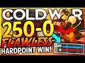 COLD WAR - "FLAWLESS 250-0 HARDPOINT WIN!" - Team Challenge #2 (COLD WAR FLAWLESS HARDPOINT WIN)