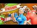 Dragging bodies around and throwing them into a car - The Stretchers