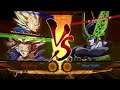 DRAGON BALL FighterZ Vegeta,Trunks VS Cell 2 VS 1 Fight