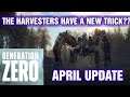 GENERATION ZERO APRIL UPDATE THE HARVESTERS HAVE A NEW TRICK !!