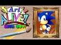 Gotta Draw Fast! | Drawing Sonic the Hedgehog | Art Alive with Soy!