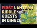 Guess the first lantern riddle Genshin Impact