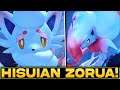 HISUIAN ZORUA & ZOROARK CONFIRMED! FIRST NORMAL/GHOST TYPING! Huge Pokemon Legends Arceus News!