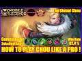 HOW TO PLAY CHOU LIKE A PRO ! Mobile Legends Top Global Chou Gameplay By Zukaboy(Andi)
