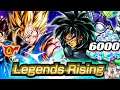 HYPE! 6000 Zeitkristalle - SSJ Vegetto & Broly Tag Team Opening Summons! 😎 | Dragon Ball Legends