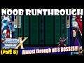Megaman X | Noob Runthrough Part8 - Last of the 8 Bosses!!