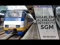 Met de trein: Intercity Haarlem naar Alkmaar met SGMm!