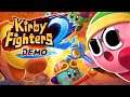 Mit langem Stab verprügeln! ⚔️ Kirby Fighters 2 (Demo) [GER] #0