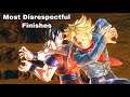MOST Disrespectful Finishes In Dragon Ball Xenoverse 2! Hybrid Saiyan Themed
