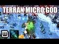 Starcraft 2: INSANE TERRAN MICRO vs ZERG! (Cure vs Dark)