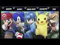 Super Smash Bros Ultimate Amiibo Fights – Request #14738 Mario v Sonic v Mega Man v Pikachu v Fox