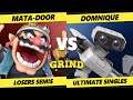 The Grind 157 Losers Semis - Mata-Door (Wario) Vs. Domnique (ROB) Smash Ultimate - SSBU