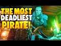 The MOST DEADLIEST SOLO PIRATE in the SEAS!!(Sea Of Thieves)