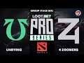 UNDYING VS 4 ZOOMERS Group Stage BO2 BTS Pro Series Season 7 AM Dota2 Review