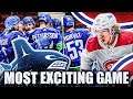 Vancouver Canucks VS Montreal Canadiens: THIS IS WHY WE WATCH HOCKEY—Toffoli 3 Goals, Boeser & More
