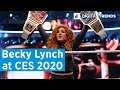 WWE Star Becky Lynch at CES 2020