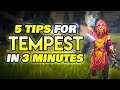 5 TEMPEST TIPS IN UNDER 3 MINUTES | Spellbreak Guide