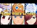 Cookie Run: Kingdom All Characters Japanese Dub Voice Actors Seiyuu Same Anime Characters (Genshin)