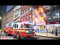 EmergeNYC FDNY Ladder 74, Engine 31 & Battalion Chief 5 First Due To Fire Blowing Out The Windows