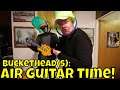 Finnish Buckethead(s): Air Guitar (Mortal Kombat OST- Goro Vs. Art)