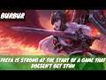 FREYA IS STRONG AT THE START OF A GAME THAT DOESEN'T GET STUN || MOBILE LEGEND