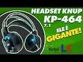HEADSET GAMER KNUP KP-464 7.1 | UNBOX E REVIEW DE ÁUDIO E MICROFONE