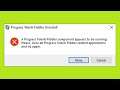 How To Fix - A Progress Telerik Fiddler Component Appears To Be Running. Please Close All Progress